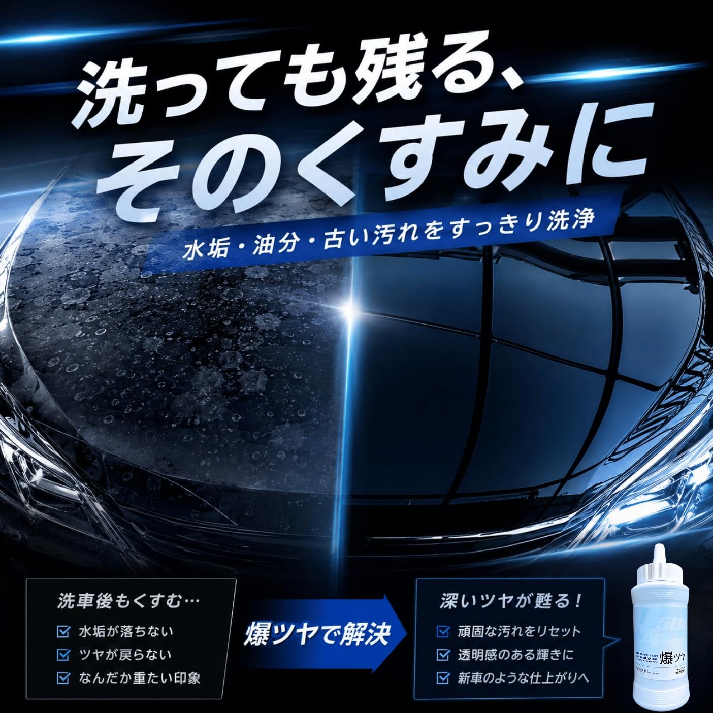 Amazon.co.jp: KeePer 爆ツヤ キーパー 300ml スポンジ セット 洗車