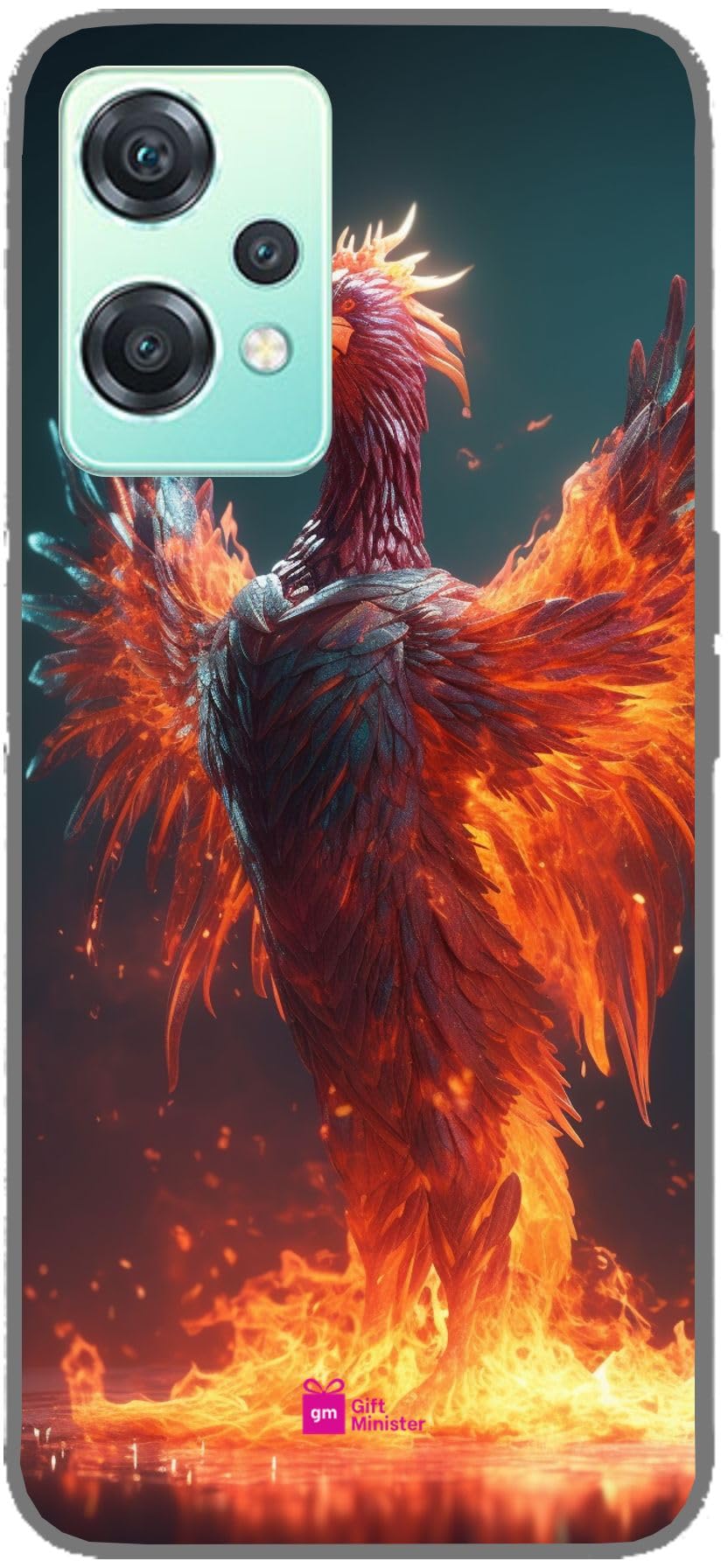 Silicone Designer Cover for One Plus Nord Ce 2 Lite 5G Slate Graynone Phoenix Character Arcane Animated Cartoon Falling Love Editorial Key Mobile Art Complementar 1Pcs 1696H