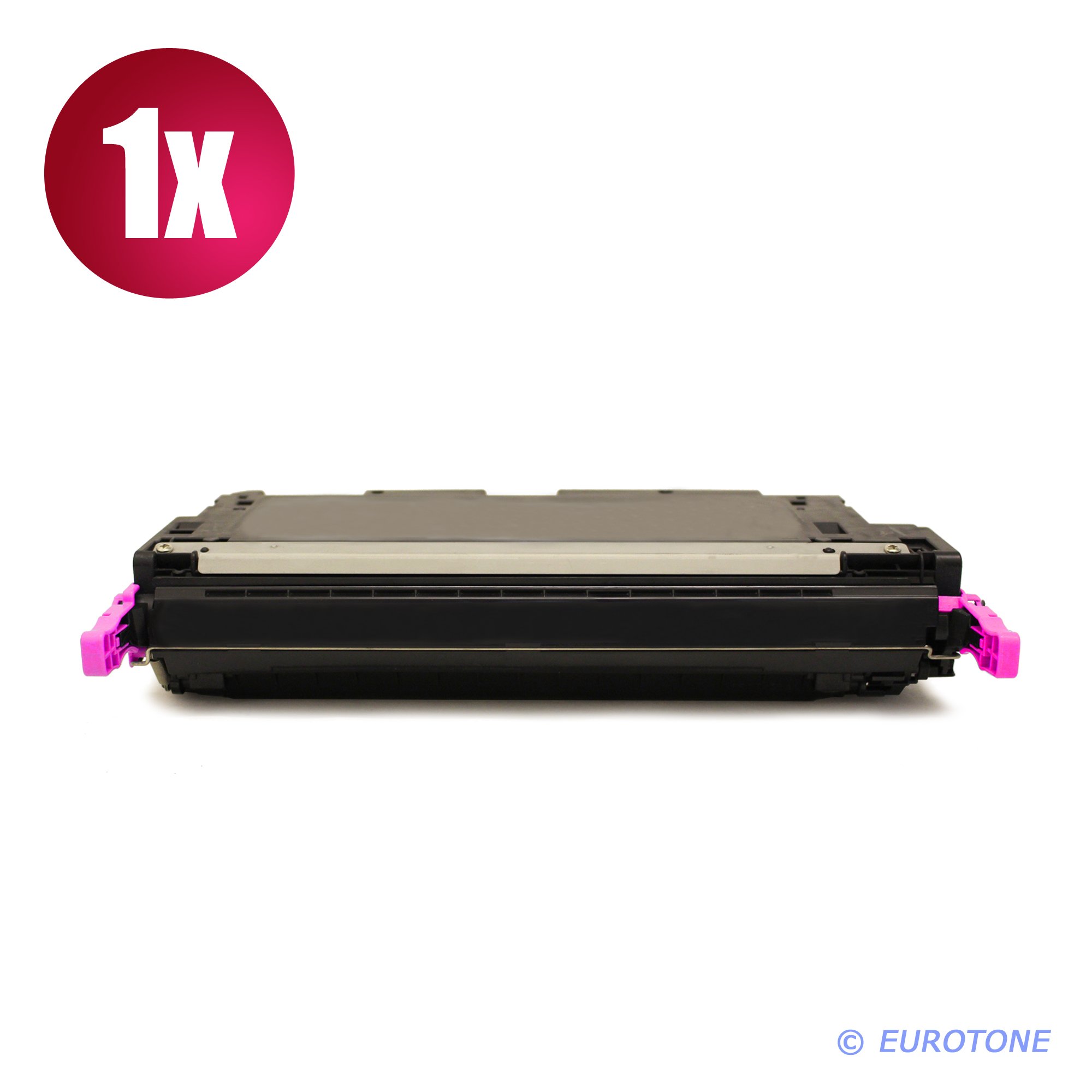 Eurotone Kartridż do drukarek, kompatybilny z HP Color Laserjet 3800 DN N, zamiennik kartridży Q7580A Q7581A Q7582A Q7583A w zestawie ekonomicznym - kompatybilna alternatywa zestawu premium - Non OEM