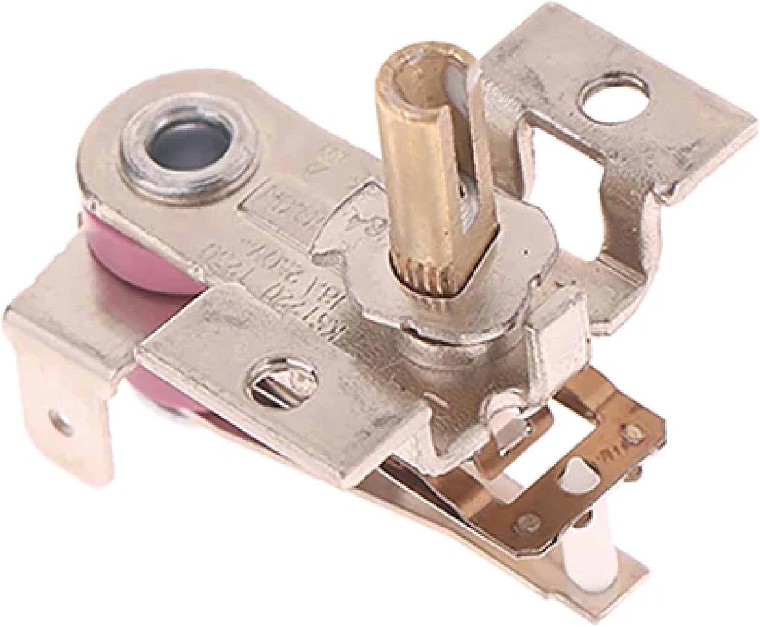 Adjustable Temperature Control Switch Bimetallic Thermostat for Ovens and Heaters - 16A 250V High Current Safety - Simple Operation for Home and Commercial Use (One-Size)