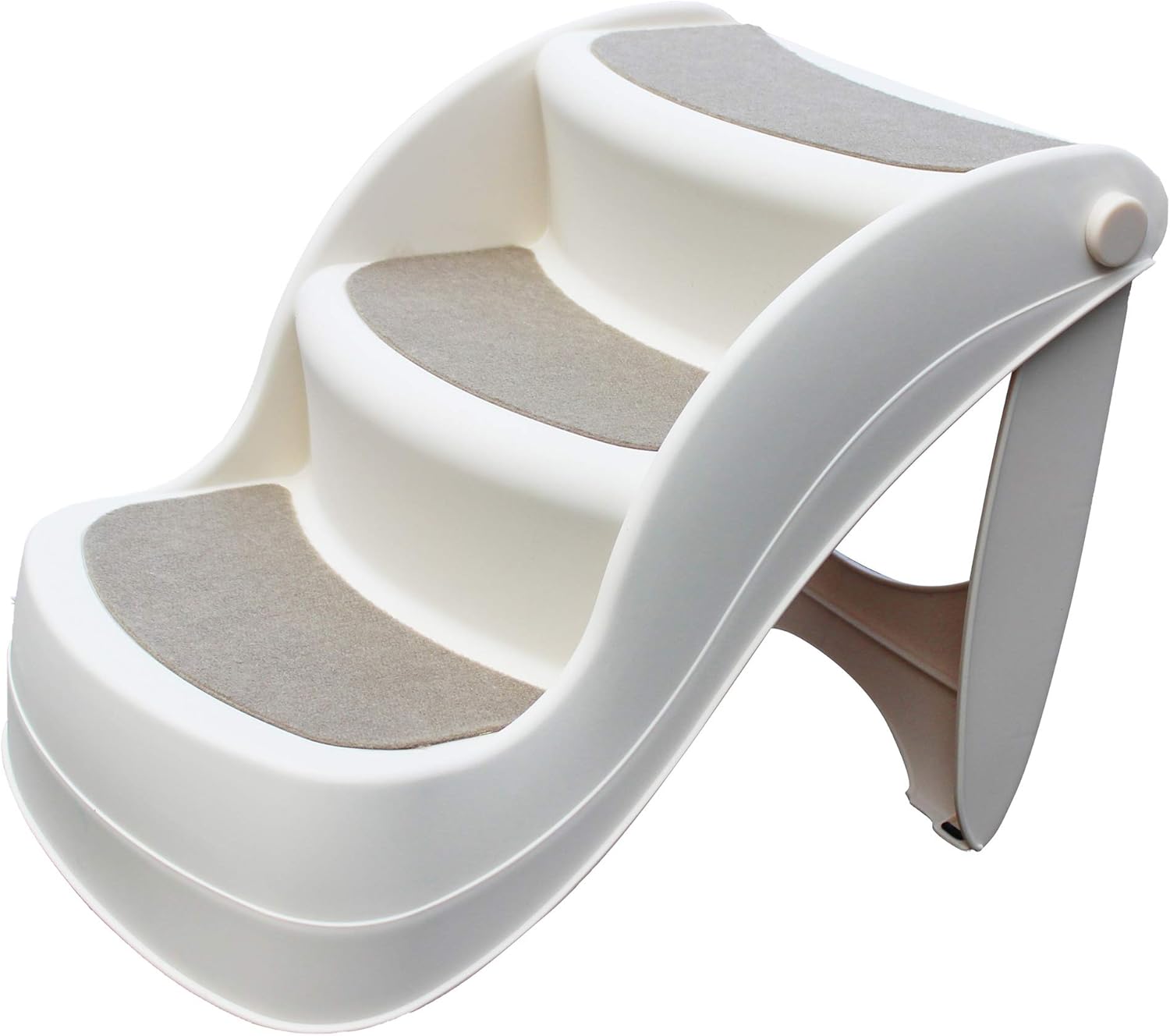 Amazon.com: MaxWorks 50533 3-Step Non-Slip Foldable Pet Stairs Indoor ...