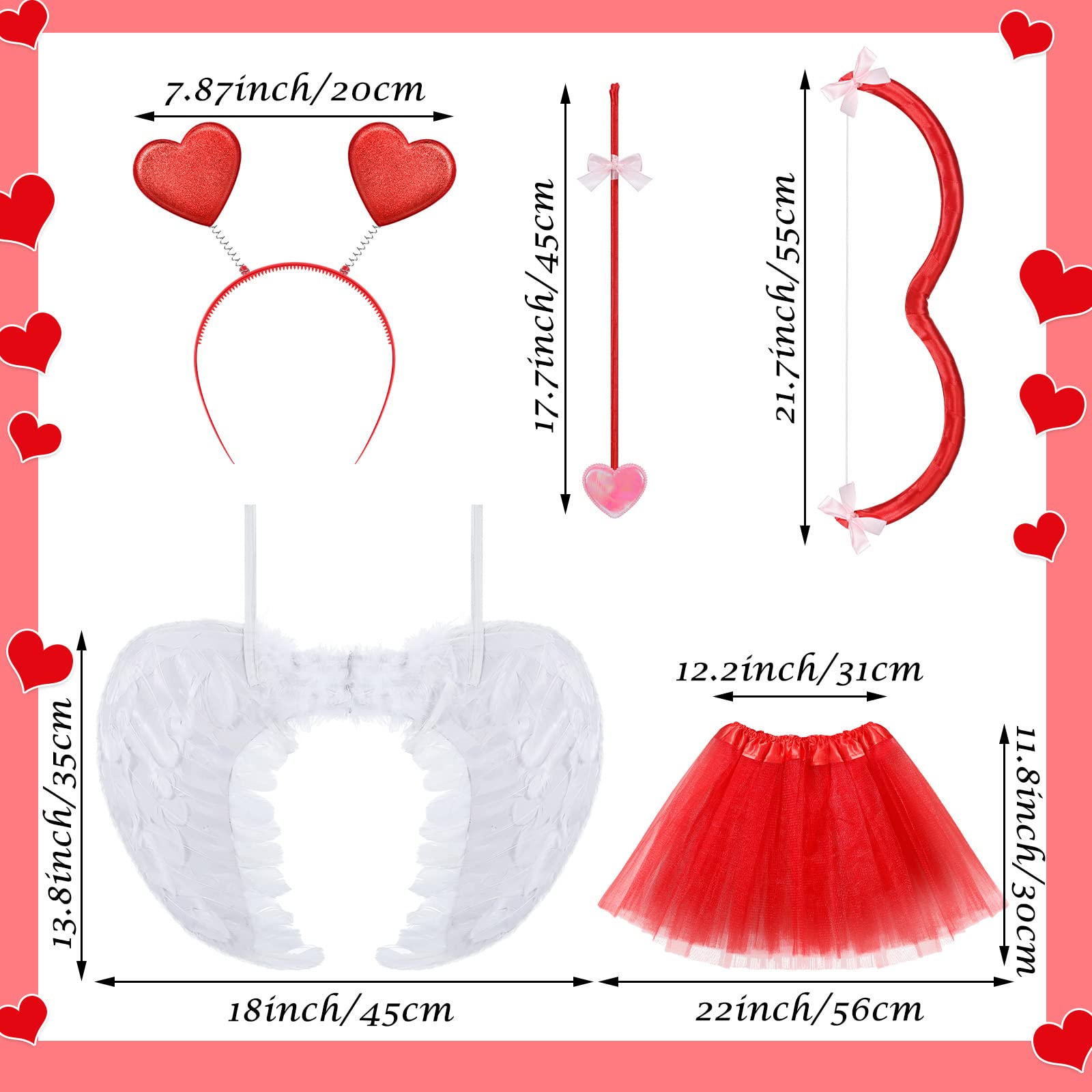 Cupid Accessory Snapklik.com : Cupid Costume Valentines Day Accessory Kit Kids Bow And ...