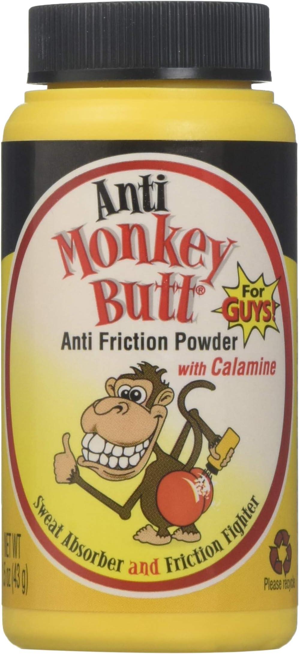 Anti Monkey Butt Powder Travel Size, 1.5 Ounce