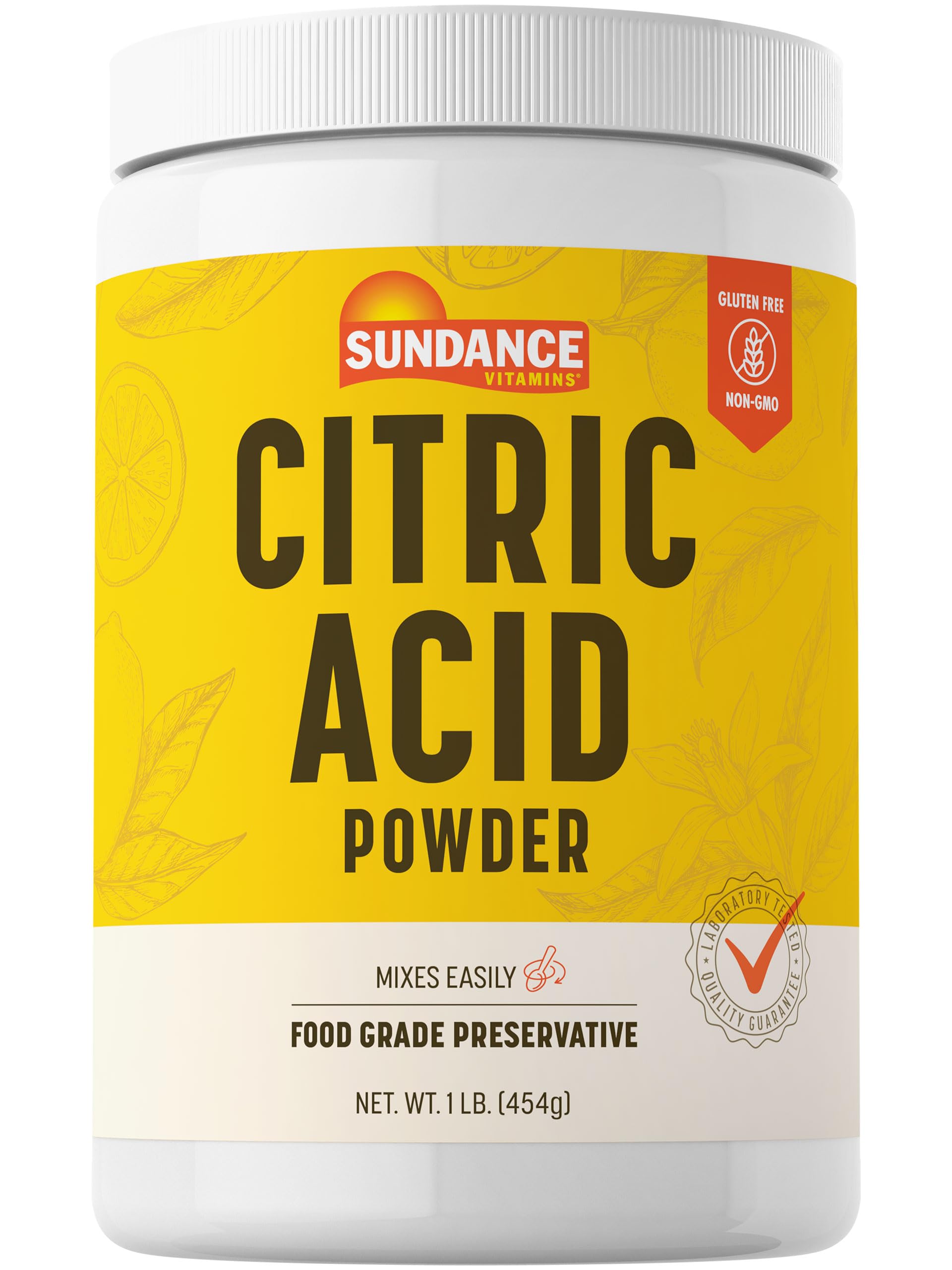 Sundance Citric Acid Powder Food Grade | 1 Lb | Mixes Easily