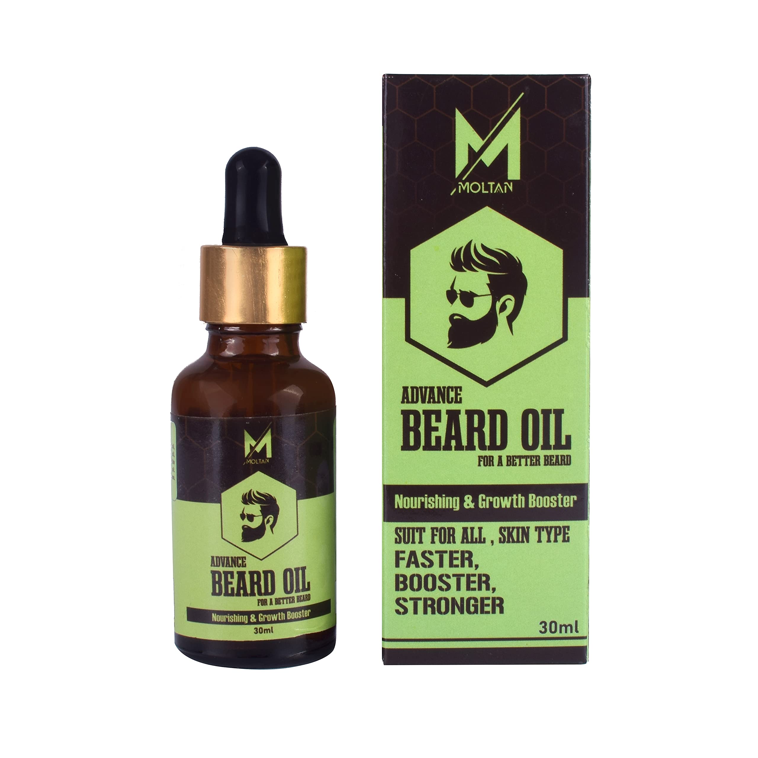 Moltan Advanced Beard Oil for a better Beard (30 ml)
