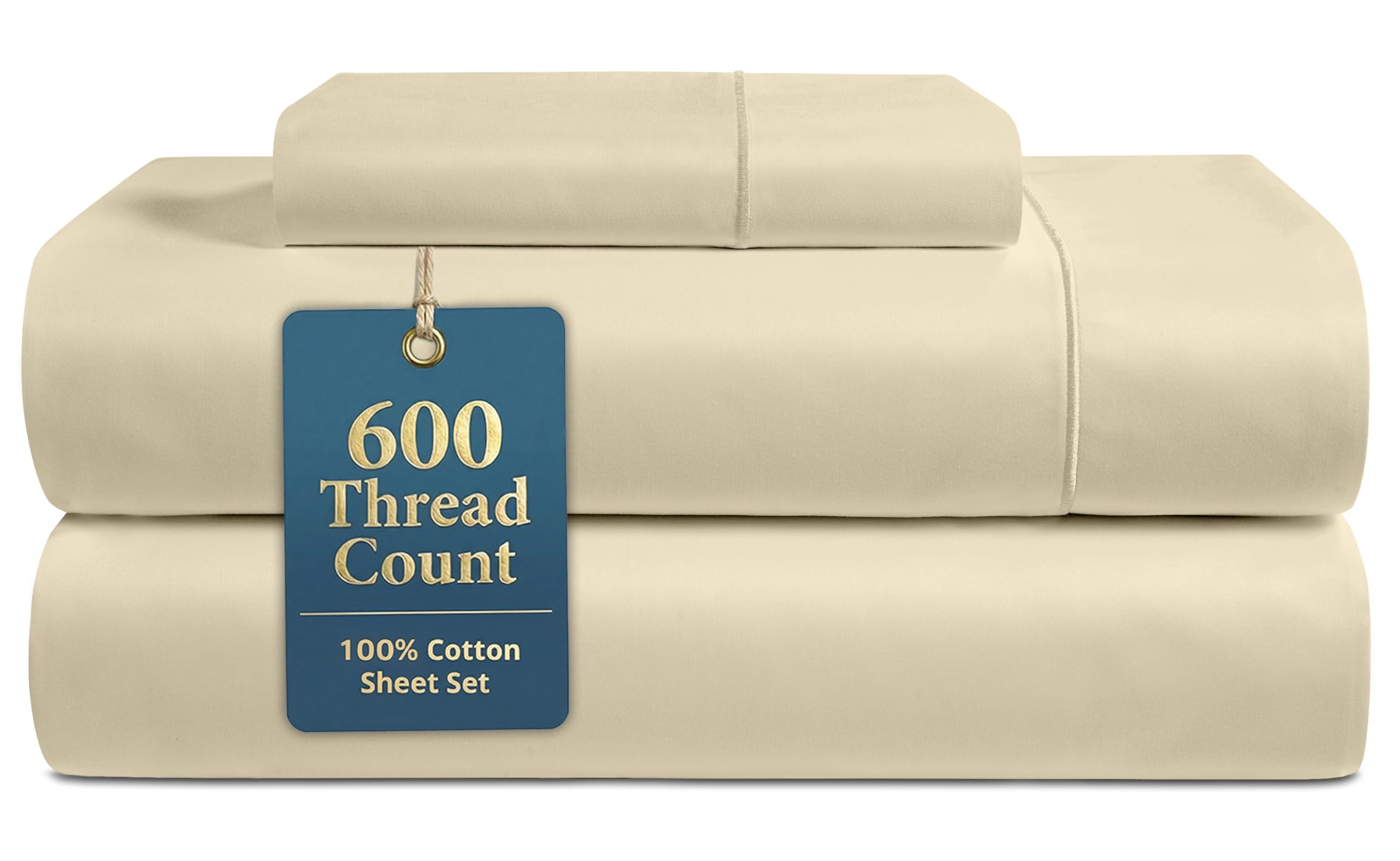 Twin Sheets Set Kids 100% Cotton Sateen 600 Thread