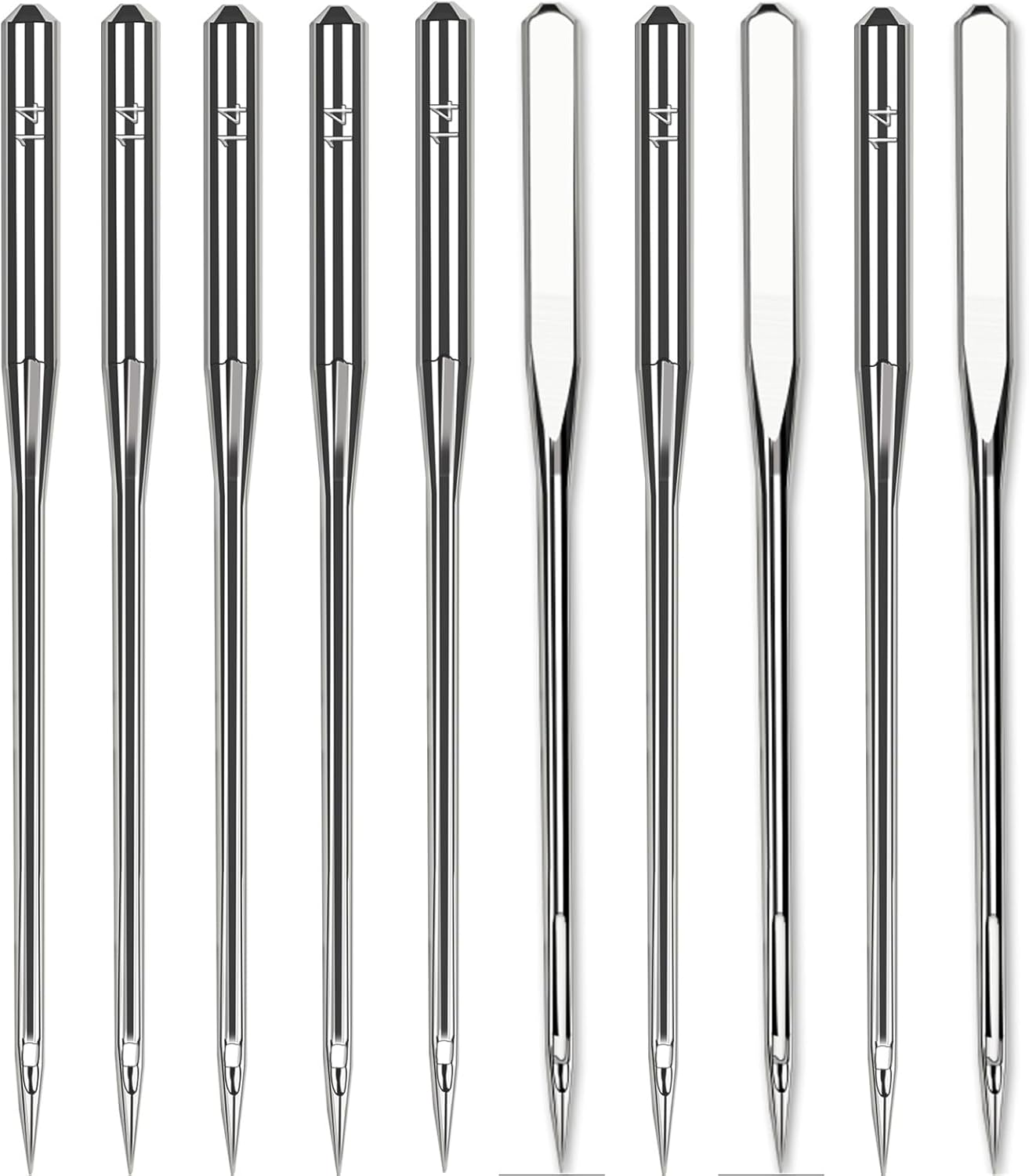 200 Pcs Universal Size 90/14 Sewing Machine Needles, Heavy Duty Sewing Machine Needles for Embroidery Leather Jeans, Compatible with Kind of Home Sewing Machine