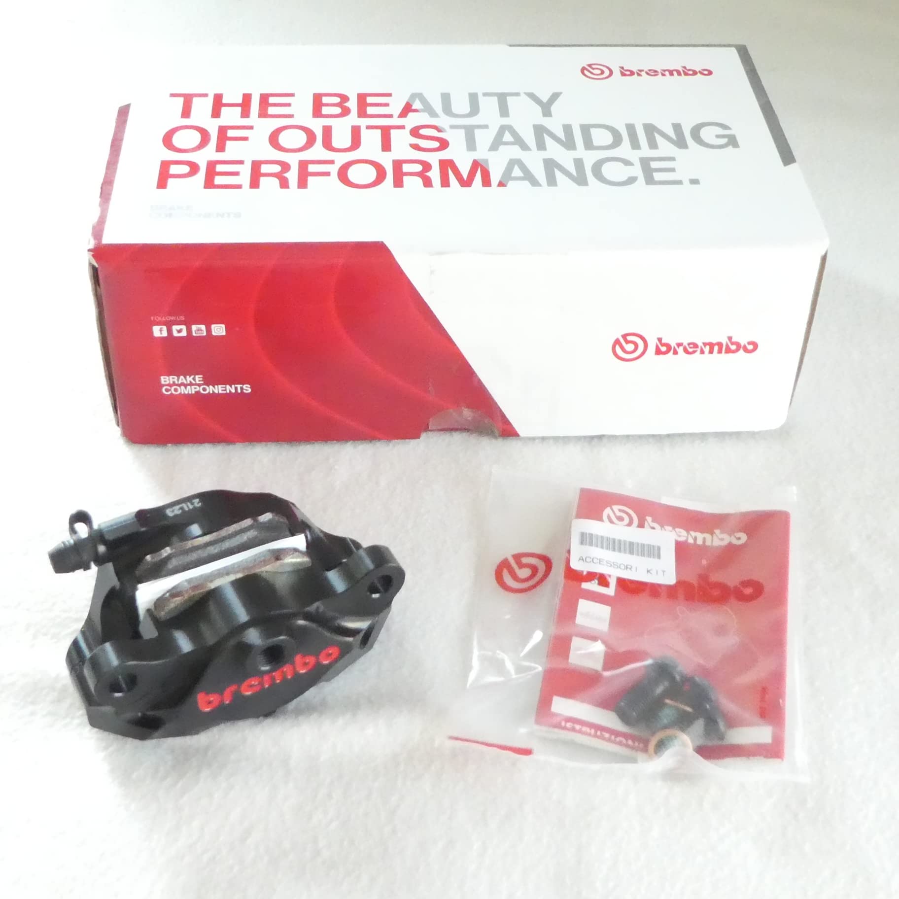 Amazon | Brembo(ブレンボ) CNC(削り出し) リアキャリパー 2P φ34 