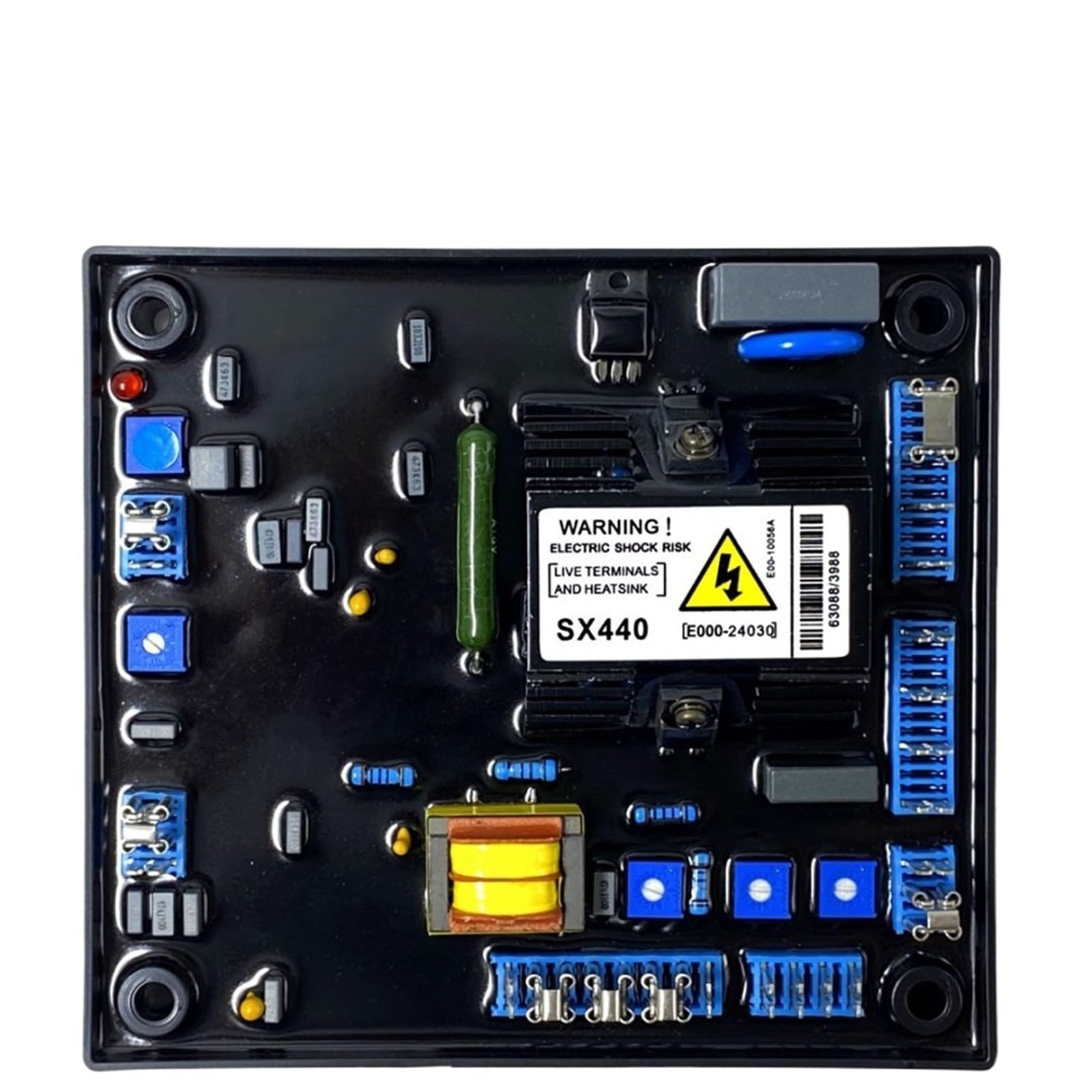 SX440 AVR Generator Voltage Regulator For Brushless Genset Steady Control Stabilizer Board 500KW 1Pcs