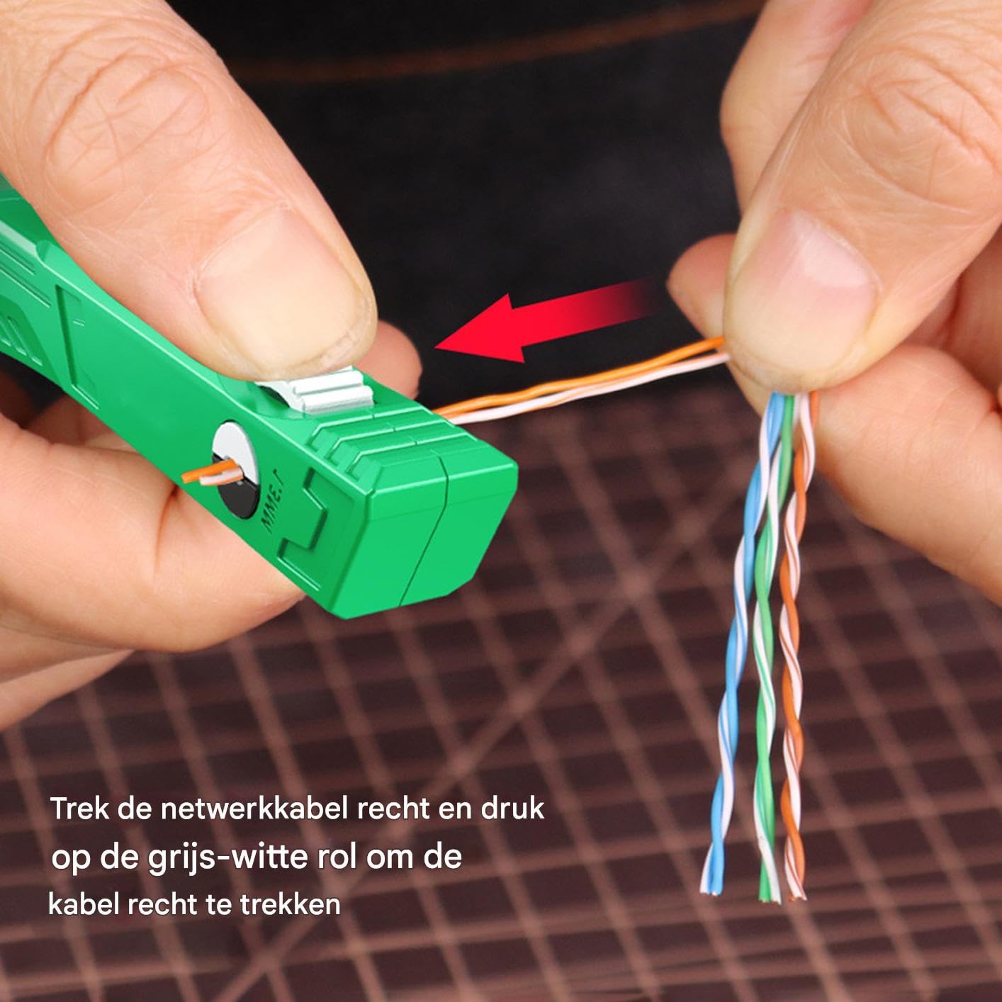 Netzwerkkabel Untwist Tool | Netzwerkkabel Twisted Wire Separatoren - Ethernet Werkzeug, 1,3 mm Engineer Drahtgrenze, Kammkabel oder Drähte bis 1,3 mm, Netzwerkkabel Untwisting Tool hat ein