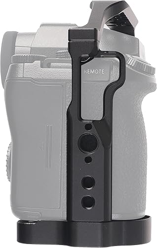 Miniatura 4 de Lumix S5 II S5 IIX, jaula de aluminio Hersmay para cámara Panasonic LUMIX S5 II  S5 IIX sin espejo, zapata fría integrada y riel OTAN, placa de