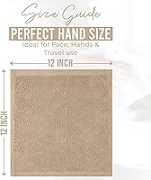 Vista 89 de DAN RIVER Juego de 4 toallas de baño, 27 x 54 pulgadas, 100% algodón, más grandes y ligeras, de secado rápido, súper suaves y absorbentes, toallas