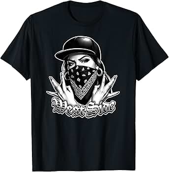 Amazon.com: Westside Hand Sign Gang West Coast Hip Hop 90s
