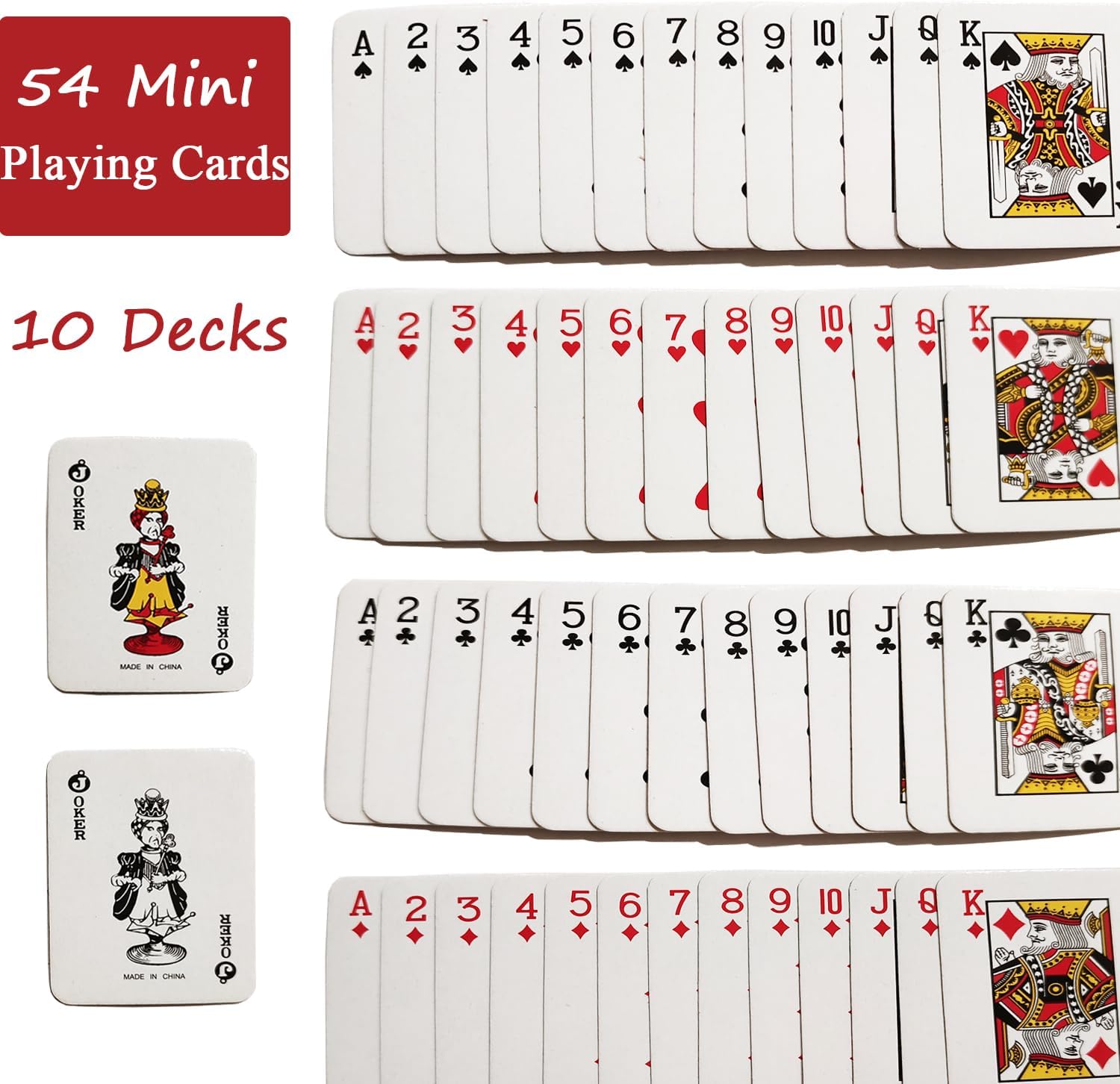 VOVCIG ミニトランプ ポーカーカード10枚パック トランプとその他の商品｜SLOWPLAYプレミアム