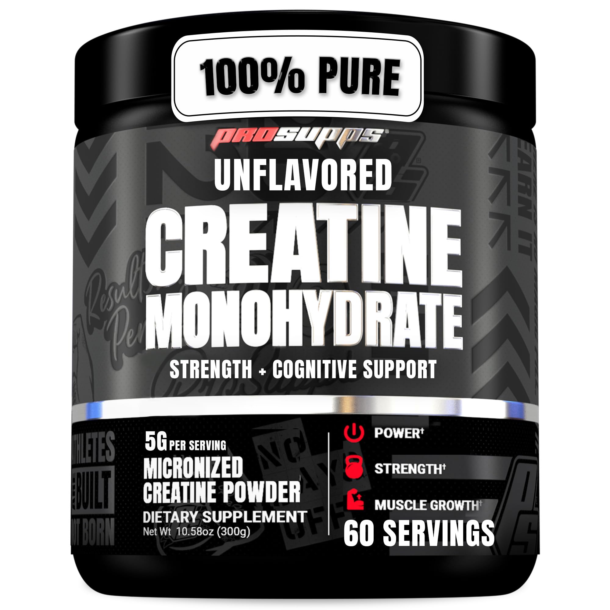ProSupps Creatine Monohydrate Powder for Men & Women, Unflavored