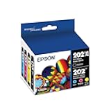 EPSON 202 Claria Ink High Capacity Black & Standard Color Cartridge Combo Pack (T202XL-BCS) Works with WorkForce WF-2860, Expression XP-5100