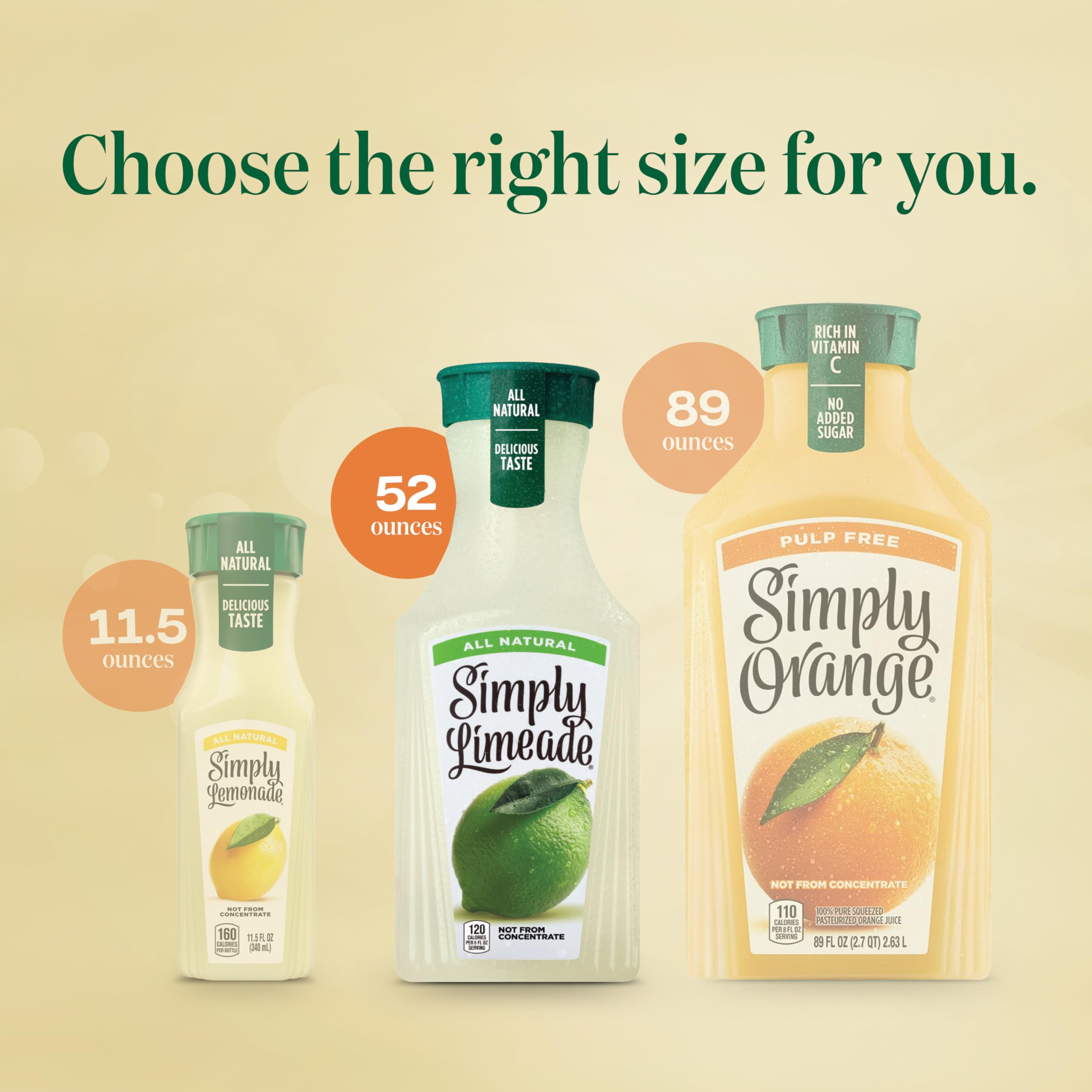 Simply Limeade, Non-GMO, 52 fl oz