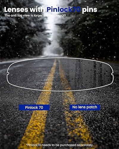 Miniatura 5 de ILM Casco de fibra de carbono Snell M2020D de cara completa para motocicleta, aventura, auto, carreras para hombres y mujeres, doble deportivo, todo