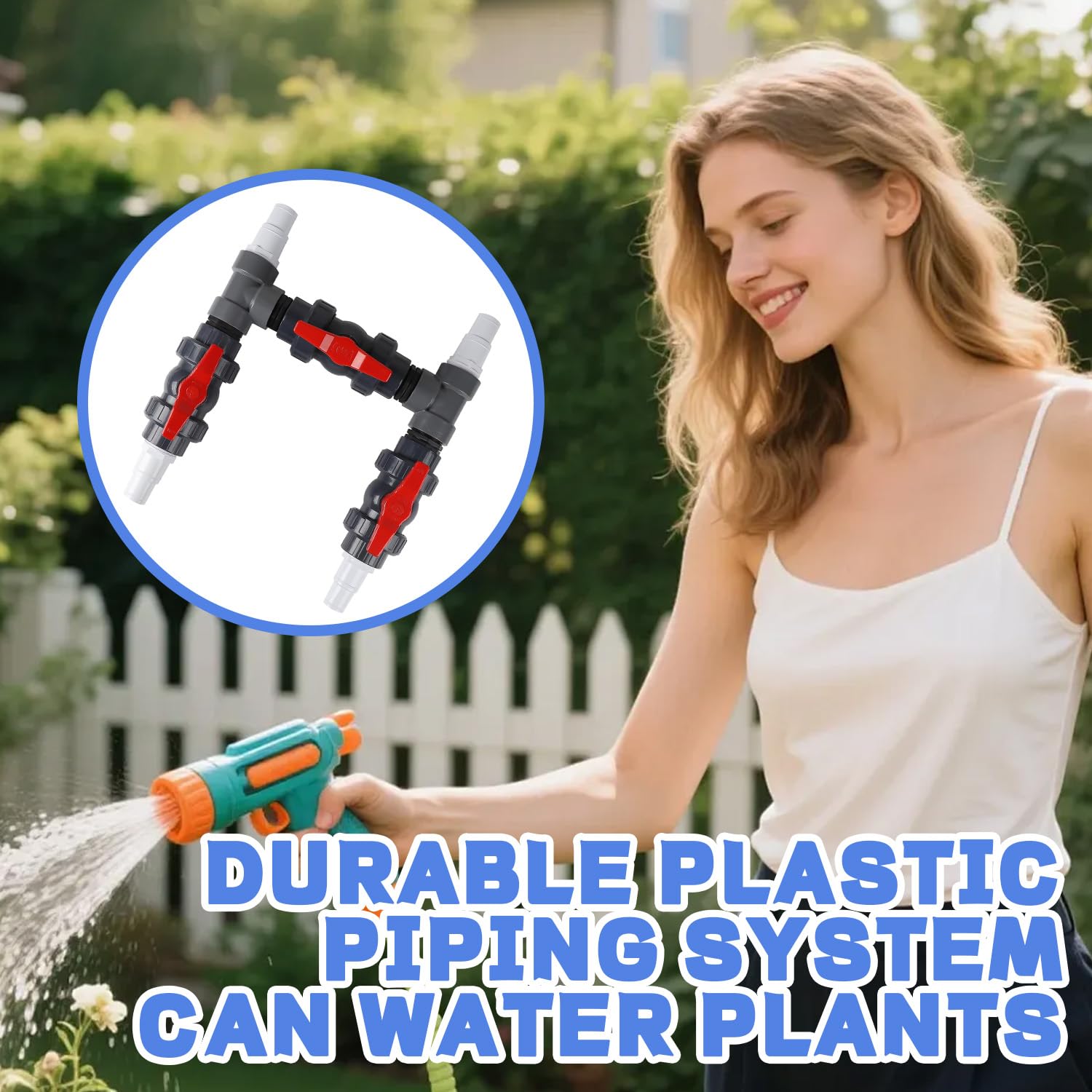 Bypass Pool Set Ø 50 mm für Wärmepumpe, Pool Anschluss Set mit 32 mm & 38 mm Schläuchen und Adaptern, Pool Solarweiche zur Steuerung der Wasserzufuhr für Poolheizung und Schwimmbecken