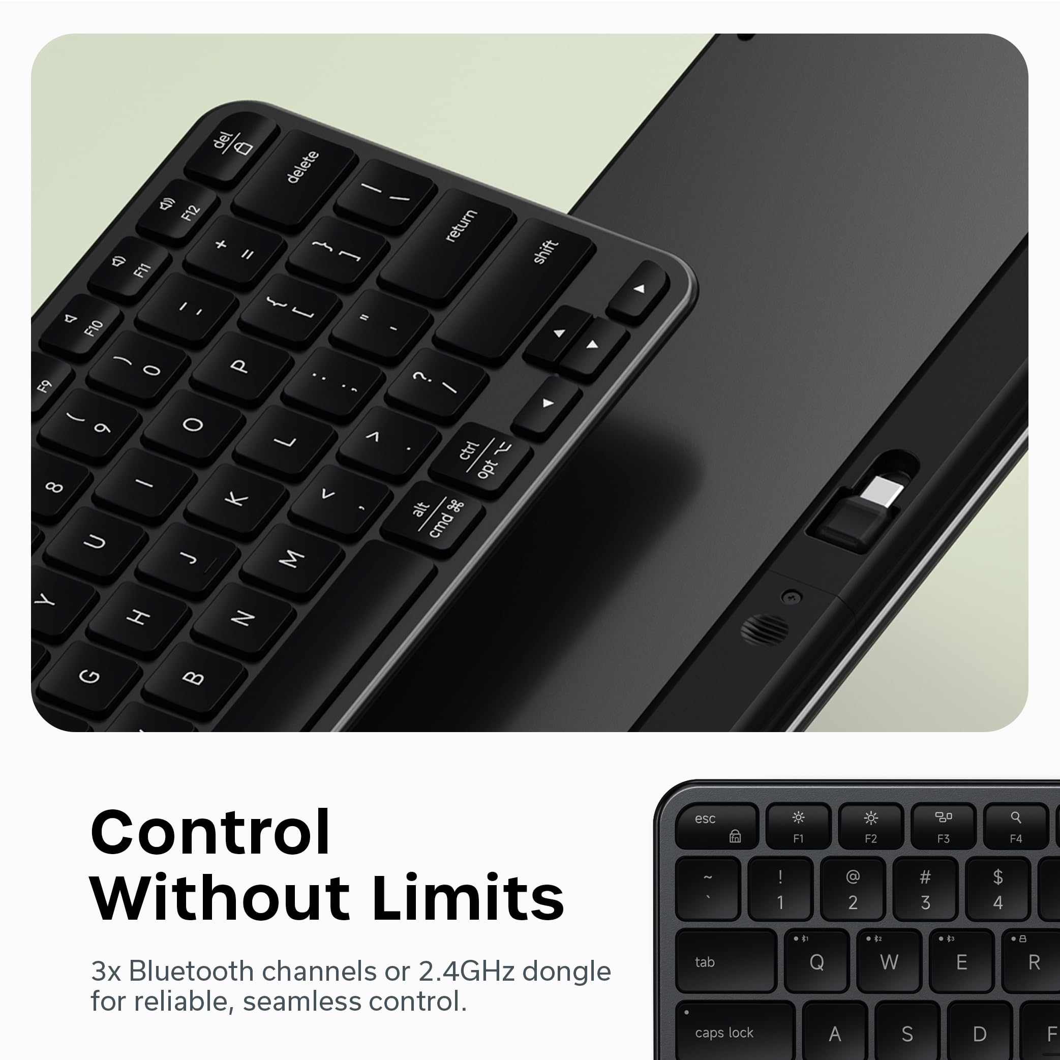 Amazon.in: Buy Satechi Slim EX1 Wireless Keyboard, Compact