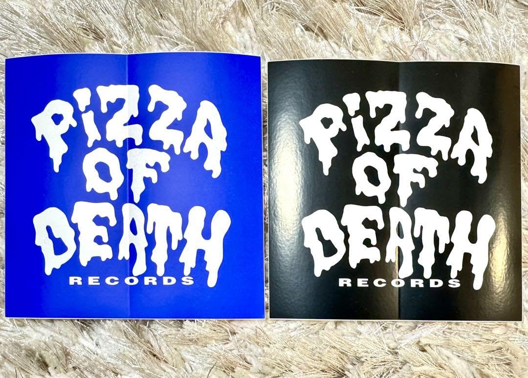 Amazon.co.jp: PIZZA OF DEATHステッカー2枚 横山 健KEN YOKOYAMA
