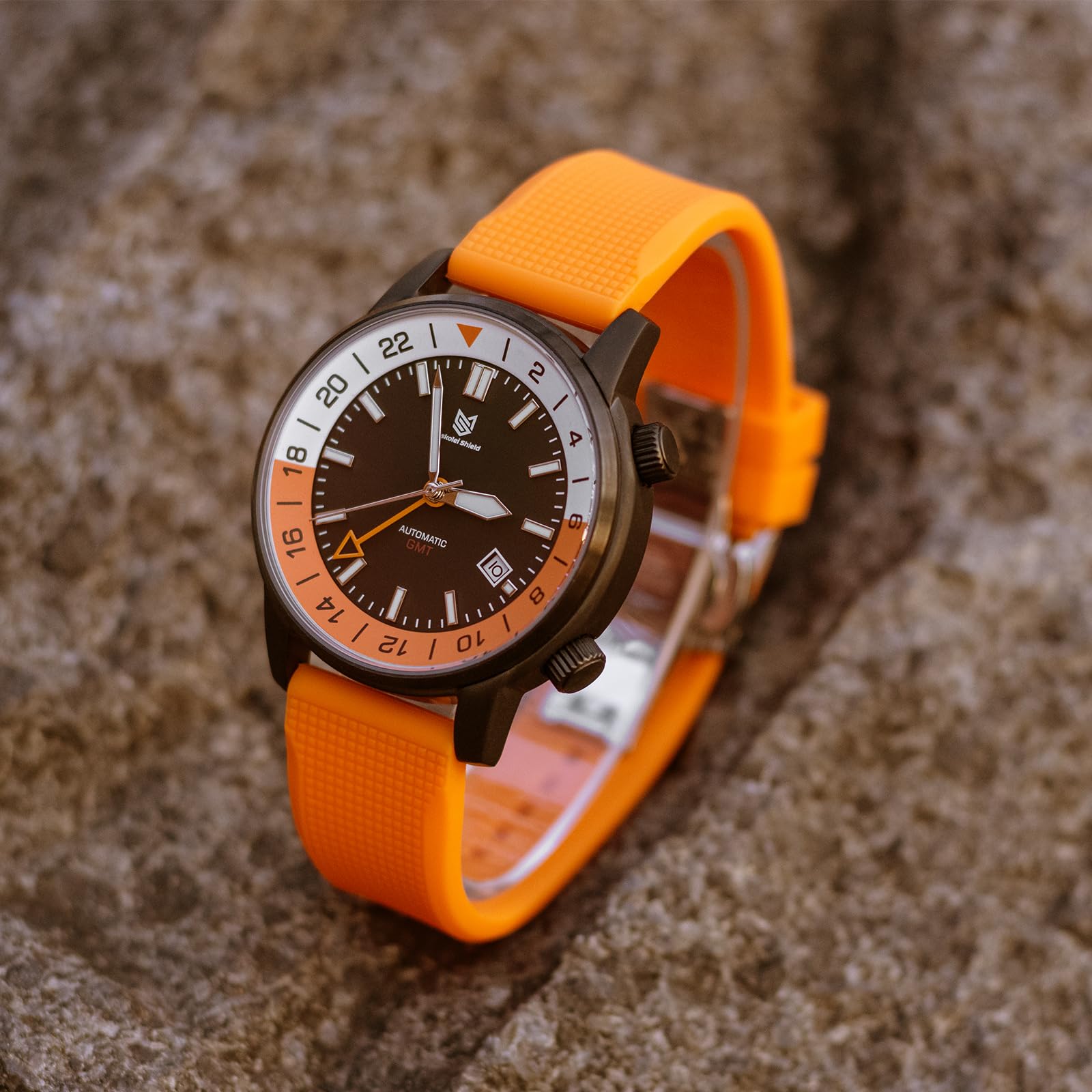 GMT Herrenuhr Automatikuhr GMT Dual-Zeitzone Armbanduhren Mechanische Uhren 42MM Edelstahl 100M Wasserdicht