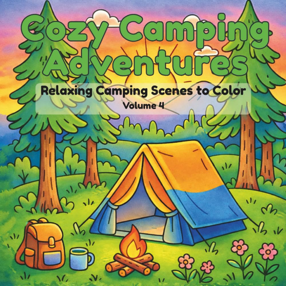 Cozy Camping Adventures - Volume 4
