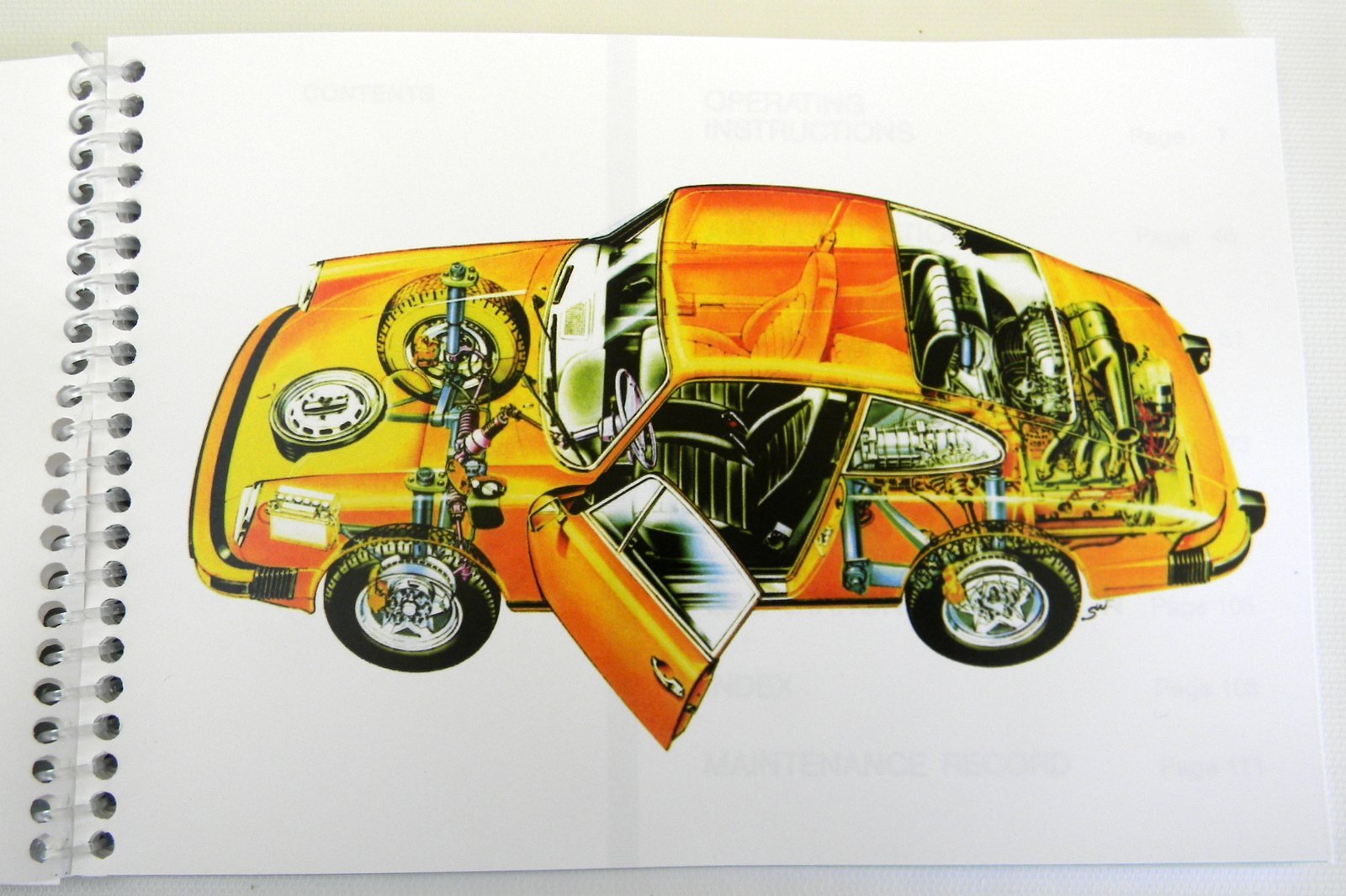 Amazon.com: 1974 porsche 911 carrera owners manual new factory