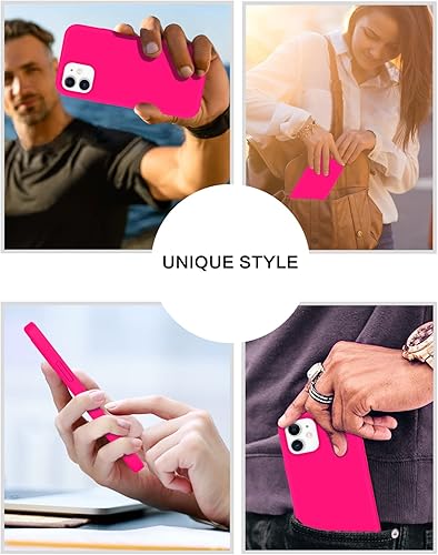 Miniatura 5 de BENTOBEN Funda para iPhone 1212 Pro, parachoques de goma de silicona suave, forro de microfibra, funda protectora a prueba de golpes, 6.1 pulgadas,