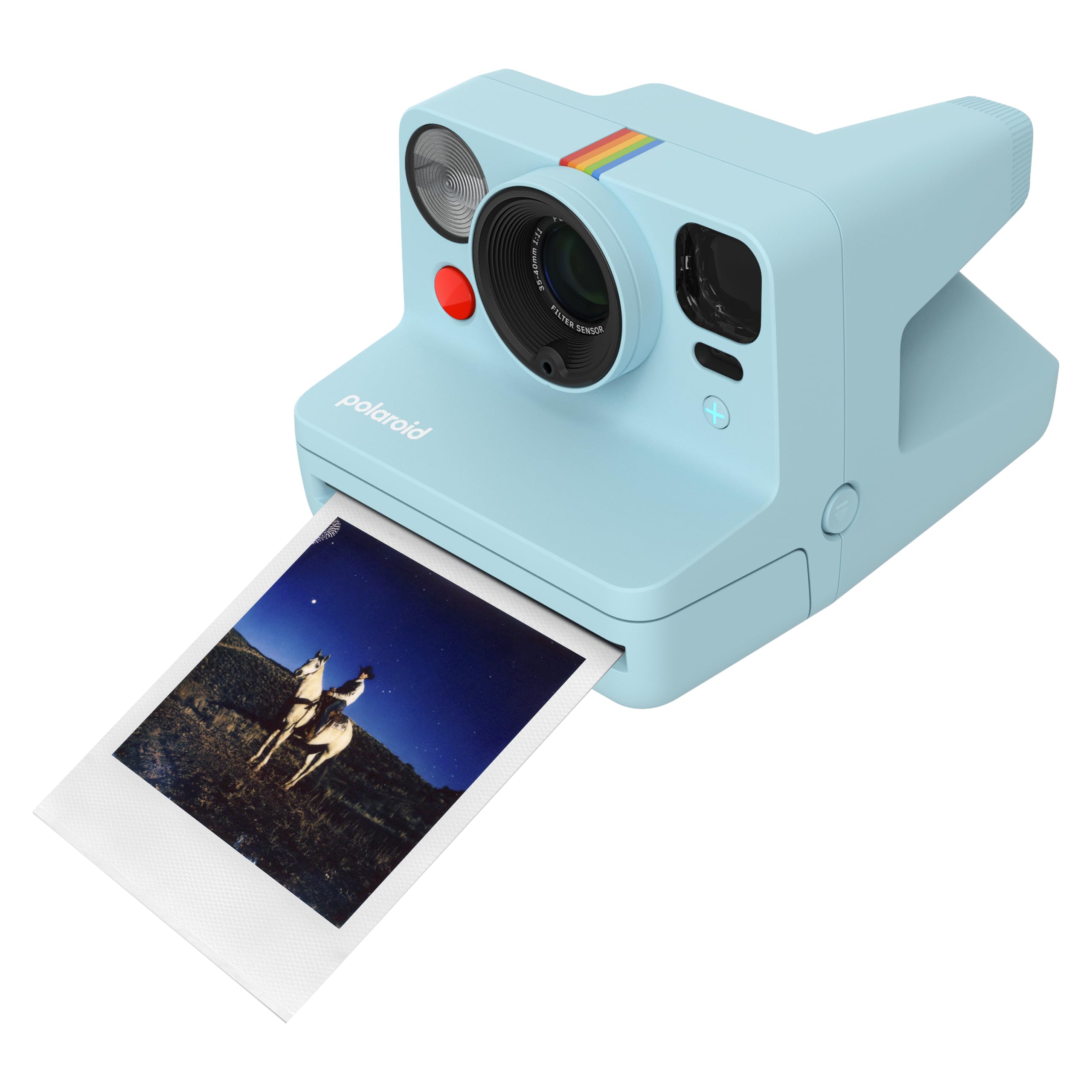 Polaroid - NOW+ Generacja 3 - Aparat natychmiastowy Bluetooth połączony - Arctic Blue (9163)