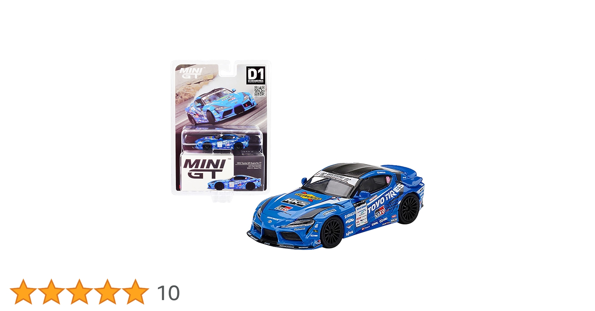 ⭐️ 絶版 MINI GT HKS GR スープラ D1 GP 2020 日本限定 MINI GT 1/64 HKS GR スープラ D1 GP 2020 #77 H.Matsuyama