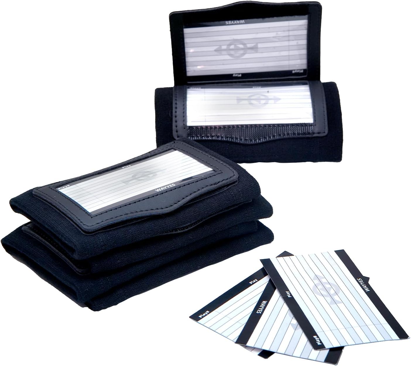 Football Play Wristbands for Adults - QB WR Playbook Wristband | Wrist Coach for Basketball，Softball, Baseball & More Sports | Machine Washable - 5 Pack