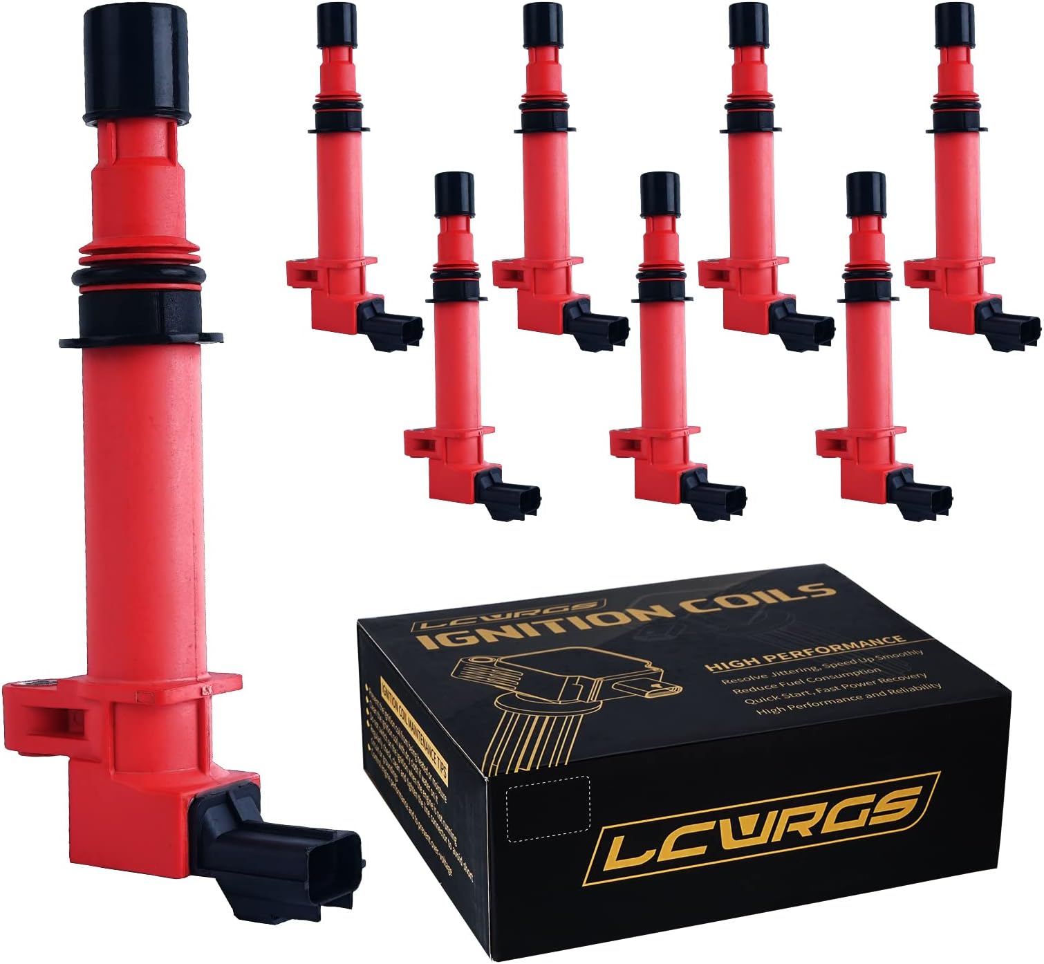 Set of 8 Ignition Coils for V8 4.7 Dodge Ram 1500 Durango