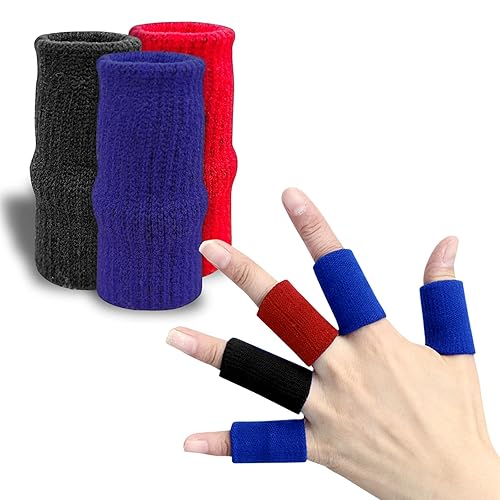 Fundas deportivas para dedos, 30 unidades, férula de compresión elástica para dedos para artritis, tendinitis y estrés atlético, cunas de dedo para disponible en Yaxa Guatemala
