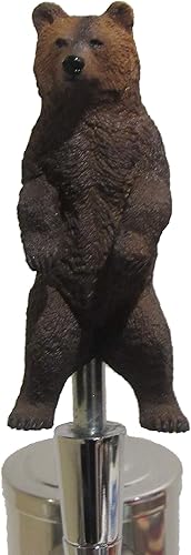 Bear Beer Tap Handle Sports Bar Kegerator Breweriana Brown - Hunting Gifts For Him