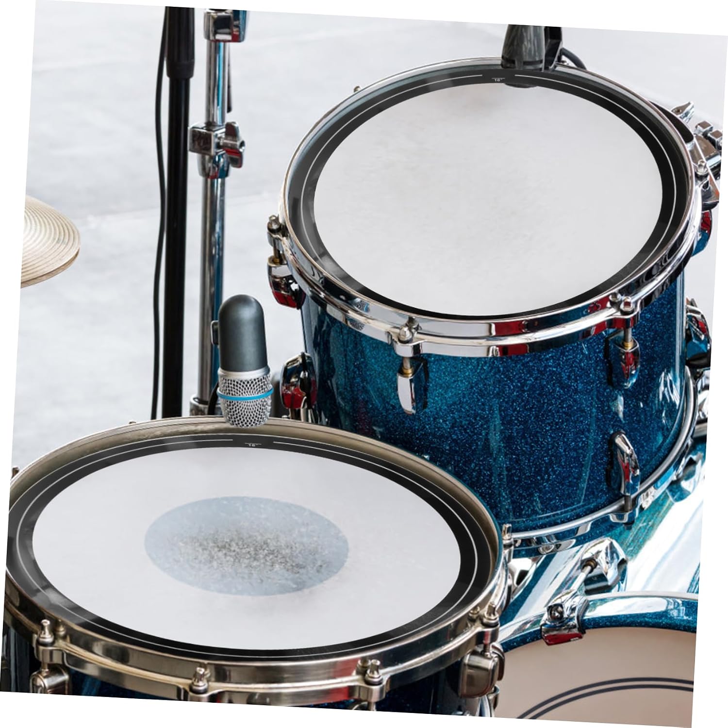 4pcs Noise Damping Drum Snare Mute Ring Simple to Use Enhance Drum Tone Quality