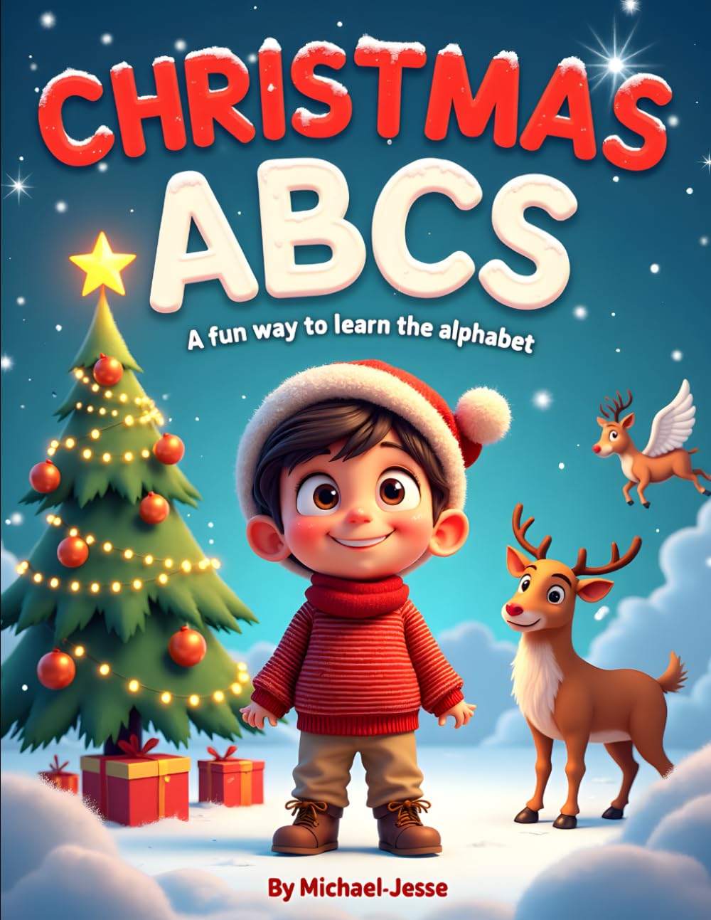 Christmas ABCs: A Fun Way to Learn the Alphabet: Christmas alphabet book, ABC book for toddlers, holiday learning book for kids, Christmas picture ... alphabet book, Christmas gift for children