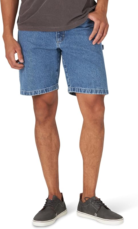 Wrangler Authentics Pantalón corto de carpintero de ajuste holgado para hombre
