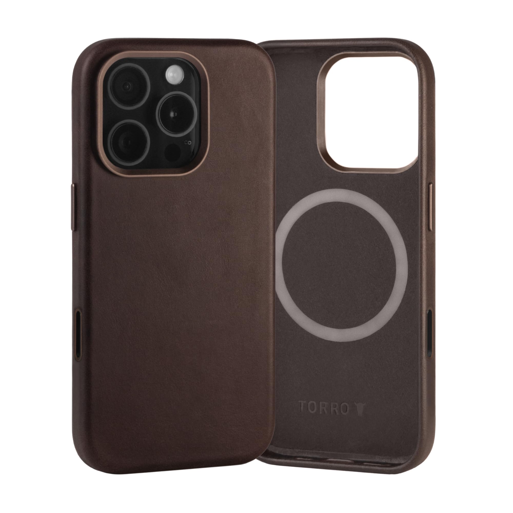 新品✨️ TORRAS iPhone16 Pro レザーケース アンバー・ブラウン Amazon.com: TORRO Case Compatible with iPhone 16 Pro – Premium