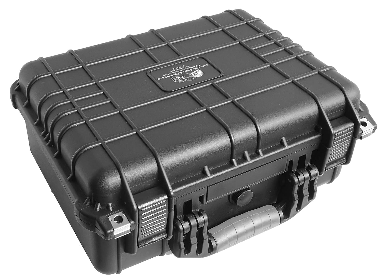 Case Club Custodia rigida per PS5 Slim – Custodia impermeabile con scomparto per cuffie e slot personalizzati per 1 gioco, supporto e 1-2 controller (Playstation 5 Slim)