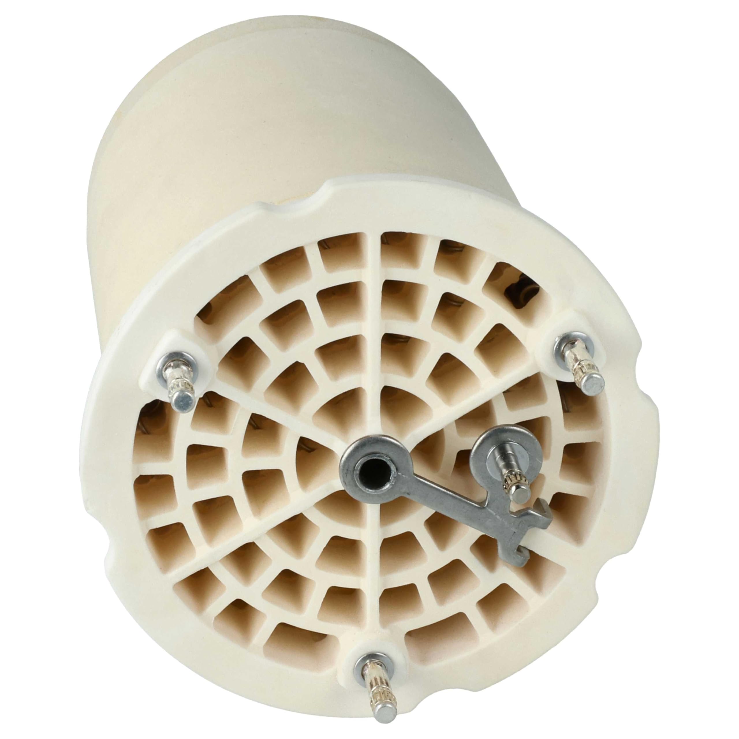 vhbw 2 x element grzejny kompatybilny z Leister LHS 61L Premium, 61L Classic Spawacz na gorące powietrze, 16000 W, ceramiczny, 8,4 x 15,8 cm