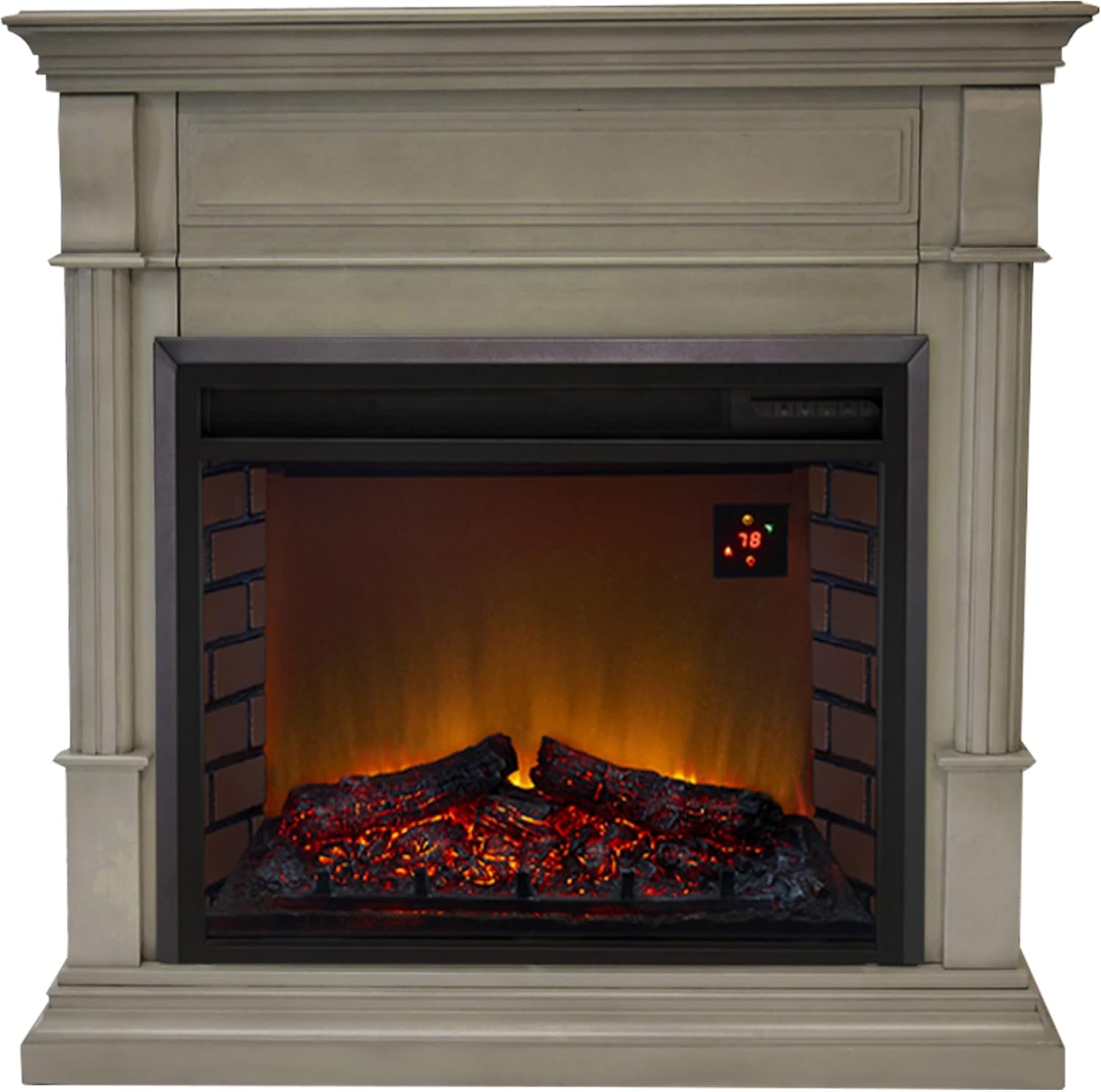 Buy Duluth Full Size Electric Fireplace Remote Control, Gray