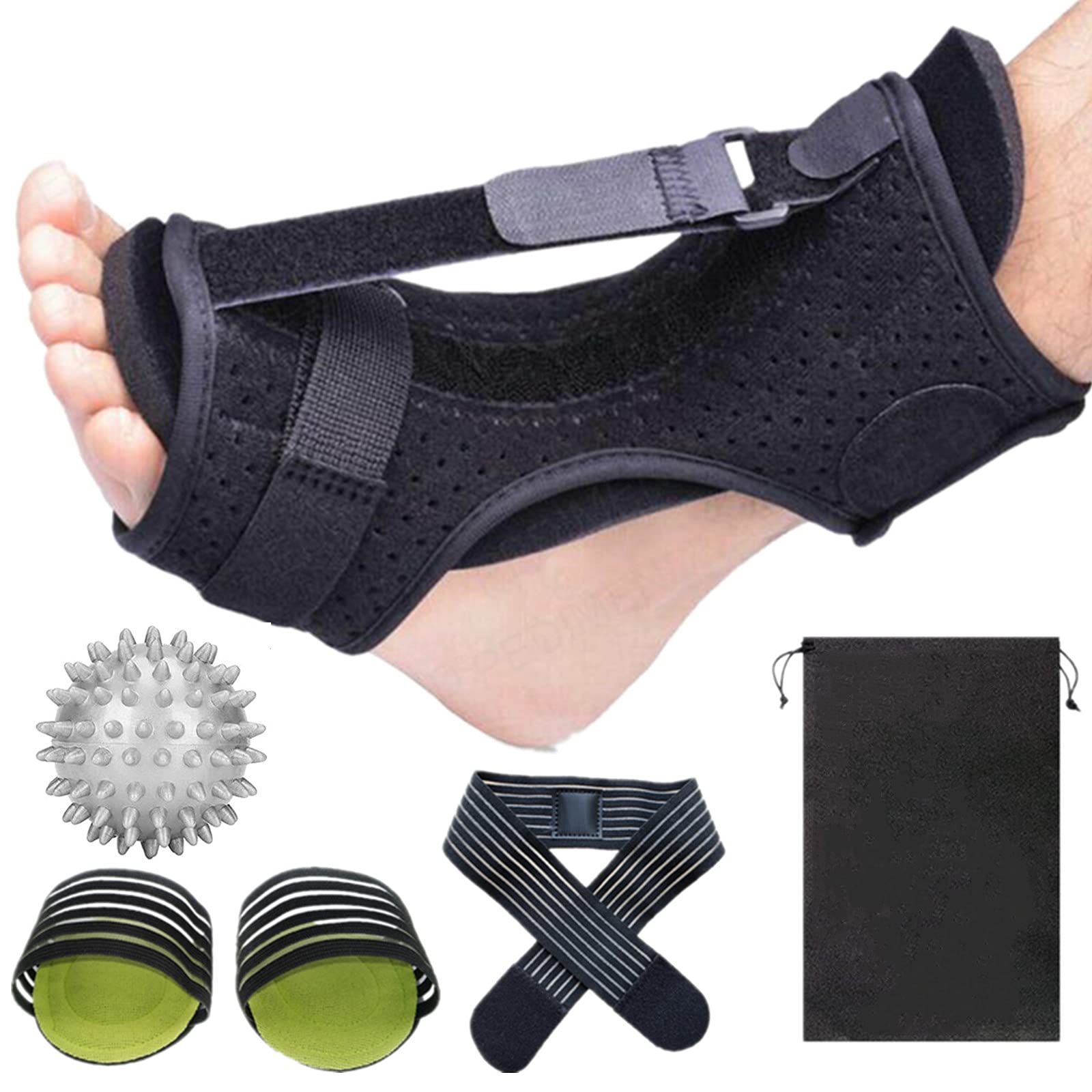 Buy Upgraded ar Fasciitis Night Splint set ,Adjustable Dorsal night