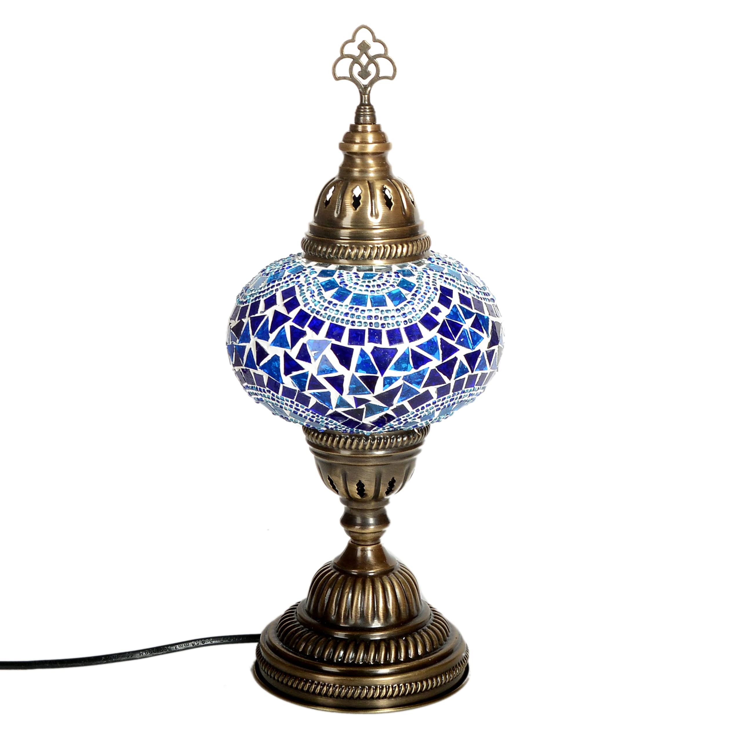 Mosaïque De Style Turc Marocain Multicolore Lampe De Bureau Lampe De