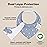 8-Pack Organic Baby Bandana Bibs for Boys, Girls - Super Absorbent Triangle Baby Bibs for Drooling and Teething Infant, Dog Bandanas, 100% Cotton Extra Soft, Newborn, Infant 0-36 Months (Pets & Paws)