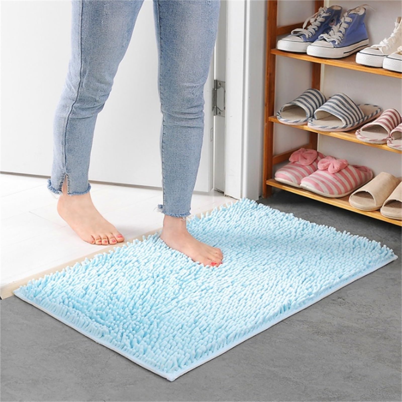 Tappeto Ingresso Zerbini Tappetino da Bagno Tappetino D'ingresso Tappetini Per Interni Per Porta D'ingresso Zerbino Per Carichi Pesanti Tappetino Antiscivolo Per Bagno Zerbino Ingresso ( Color : 3 , S