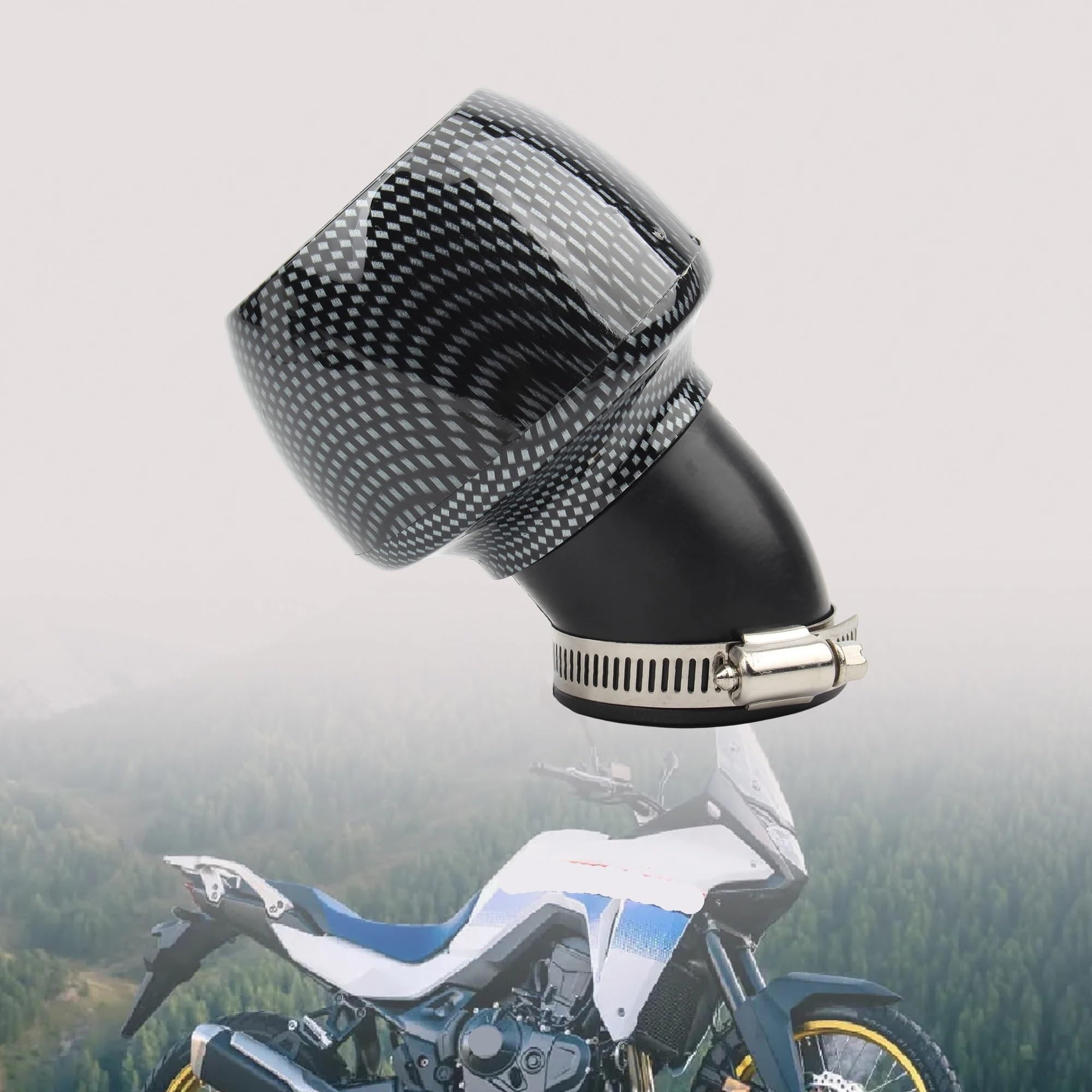 Filtro entrada aire para motocicleta, 1 tamaño, para todos los