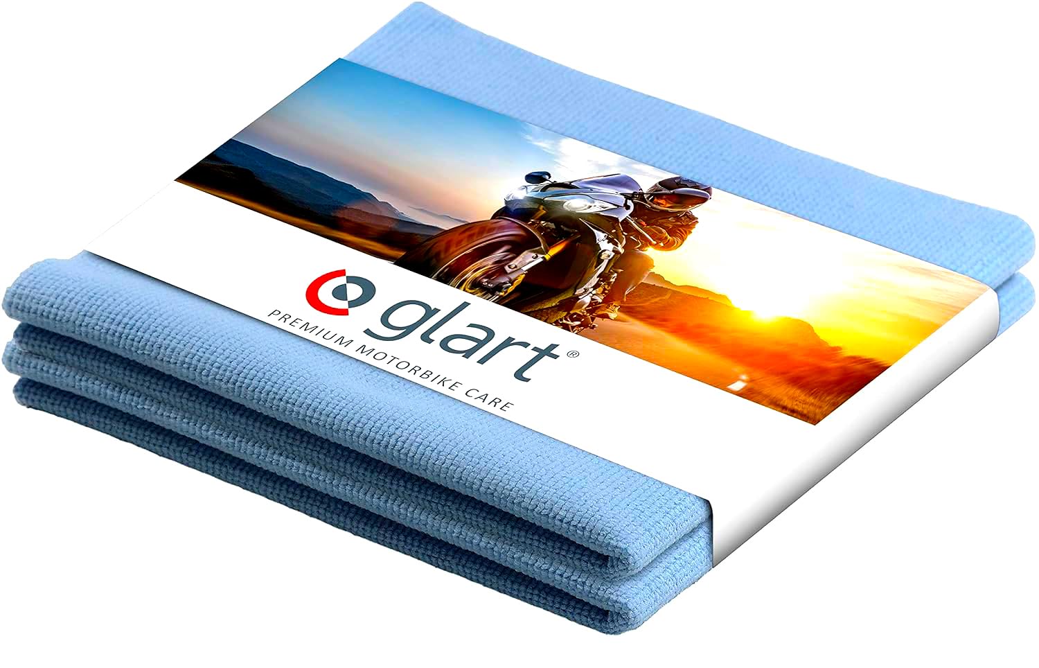 Glart 2er Set Motorradtücher anthrazit für Autowäsche, Felgen, Lack, Autopflege 18x12x6 cm, Waschset statt Waschhandschuh oder Felgenbürste