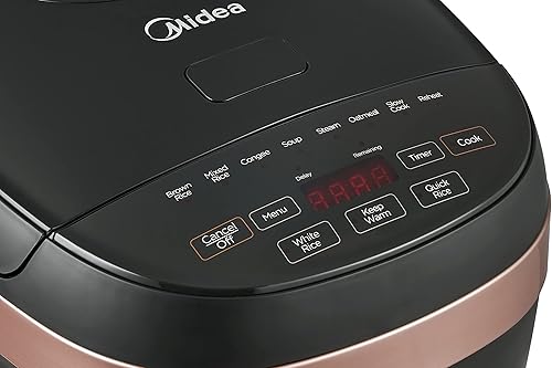 Miniatura 2 de Midea Micom MB-FB50E205W - Olla arrocera multifuncional 10 en 1, 10 tazas, arroz integral, sopa, avena, cocción lenta, 20 tazas de arroz cocido