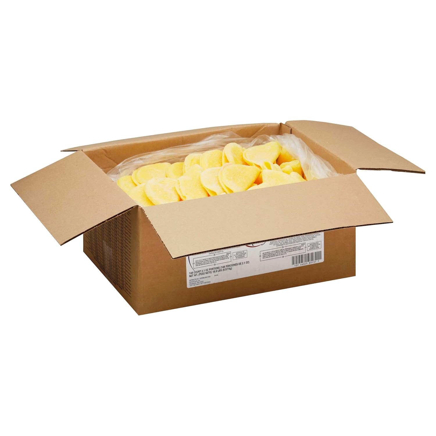 Papettis Colby Cheese Omelette, 2.1 Ounce -- 144 per case.
